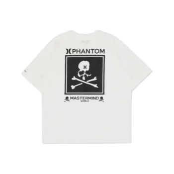 Hurley X MASTERMIND WORLD T Shirts Unisex White