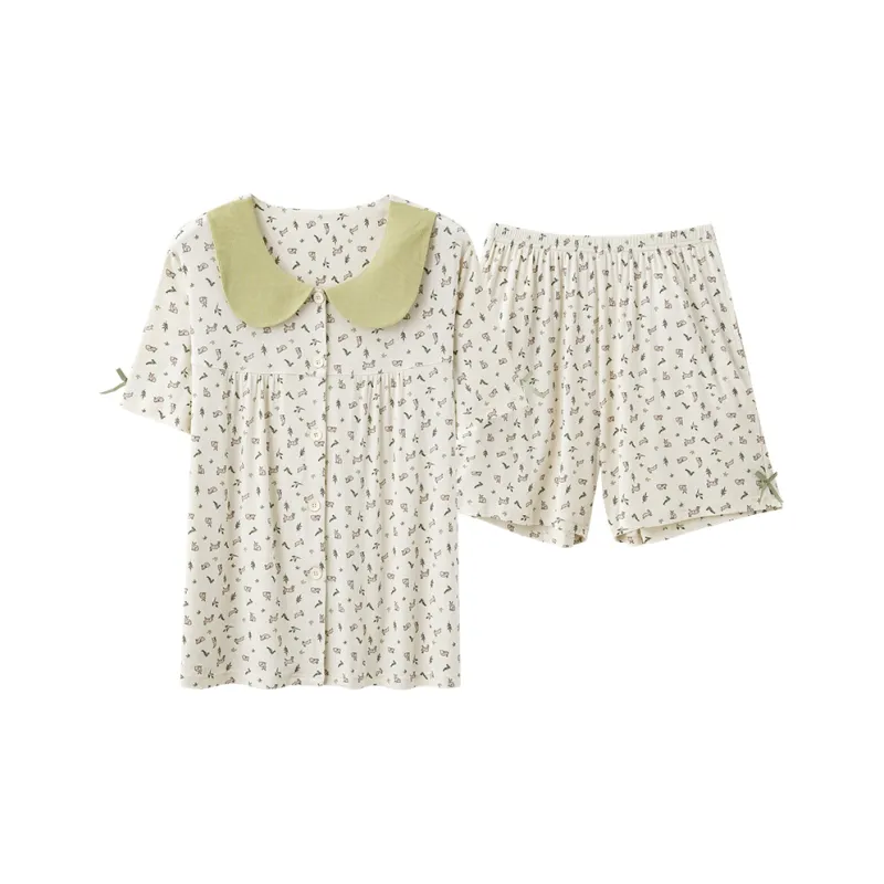 Cotton Gene Women's Pajama Sets-0