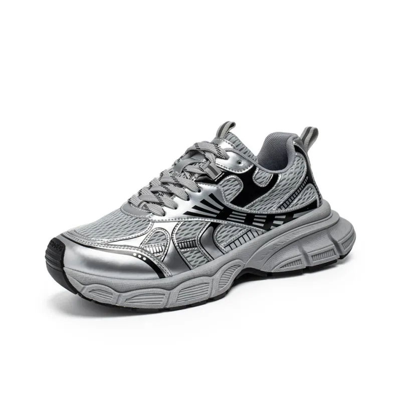 ROBINHOOD Slip Resistant, Abrasion Resistant, Breathable, Lightweight Low Top Chunky Sneakers Men's Box Included-7