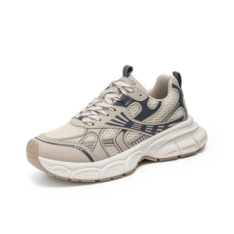 ROBINHOOD Slip Resistant, Abrasion Resistant, Breathable, Lightweight Low Top Chunky Sneakers Men's Box Included-12
