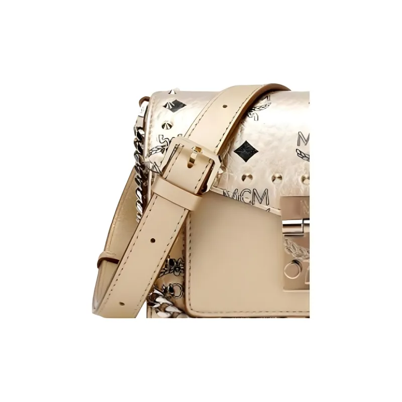 MCM Patricia Visetos Crossbody Bags-4