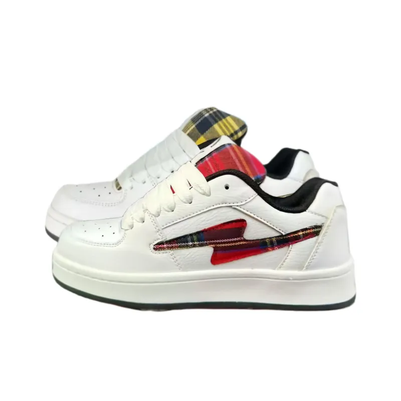 BINGO DUCK Slip Resistant Low Top Skateboard Shoes Unisex-0