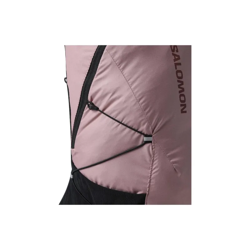 SALOMON Backpack Double Shoulder Outdoor Bag Recycled Polyester 15L Fig Pink Unisex-5