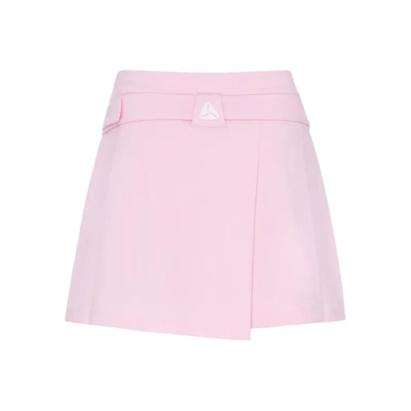 LI NING 1990 Golf Series Casual Short Skirts Women's Soft Cherry Blossom Pink-1