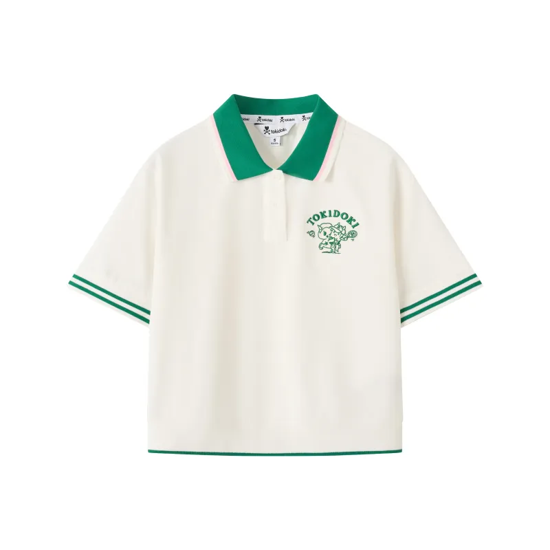 Tokidoki Polo Shirts Women's Ecru-0