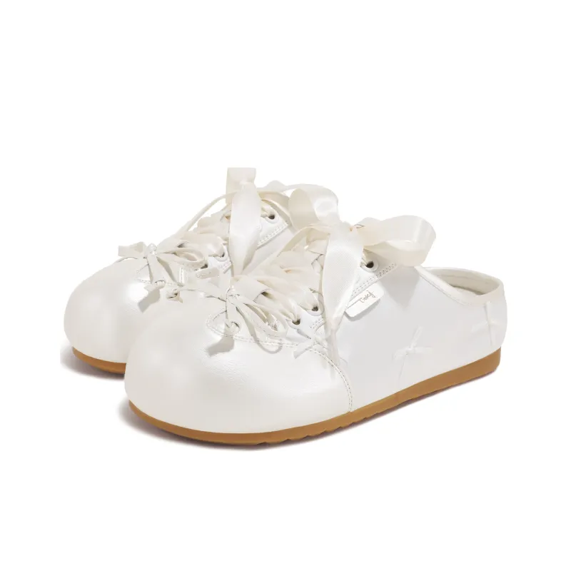 TTKJ Quick Dry Slip Resistant Closed Toe Slippers Women's Pearl White-1