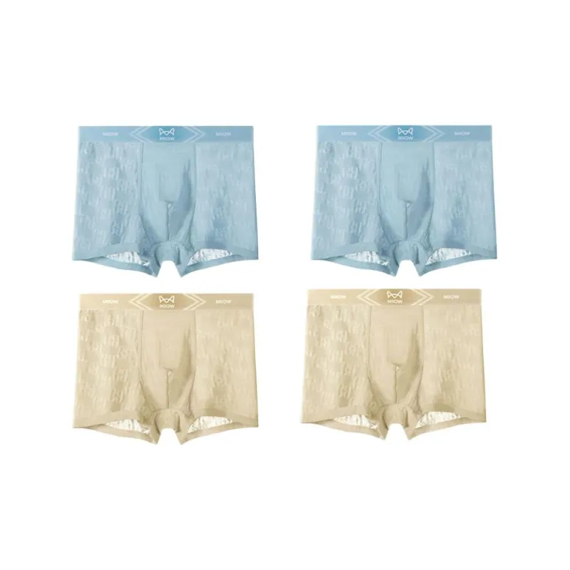 MIIOW Trendy Party Collection Cooling Summer Collection Boxer Briefs Men's Combo Set-23
