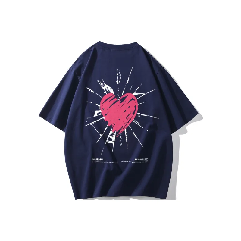 TONYKRZ T Shirts Unisex Navy Blue-1