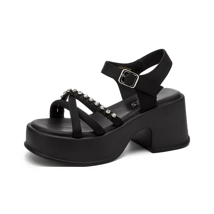 Jin Baichuan One Strap Sandals Women's-1