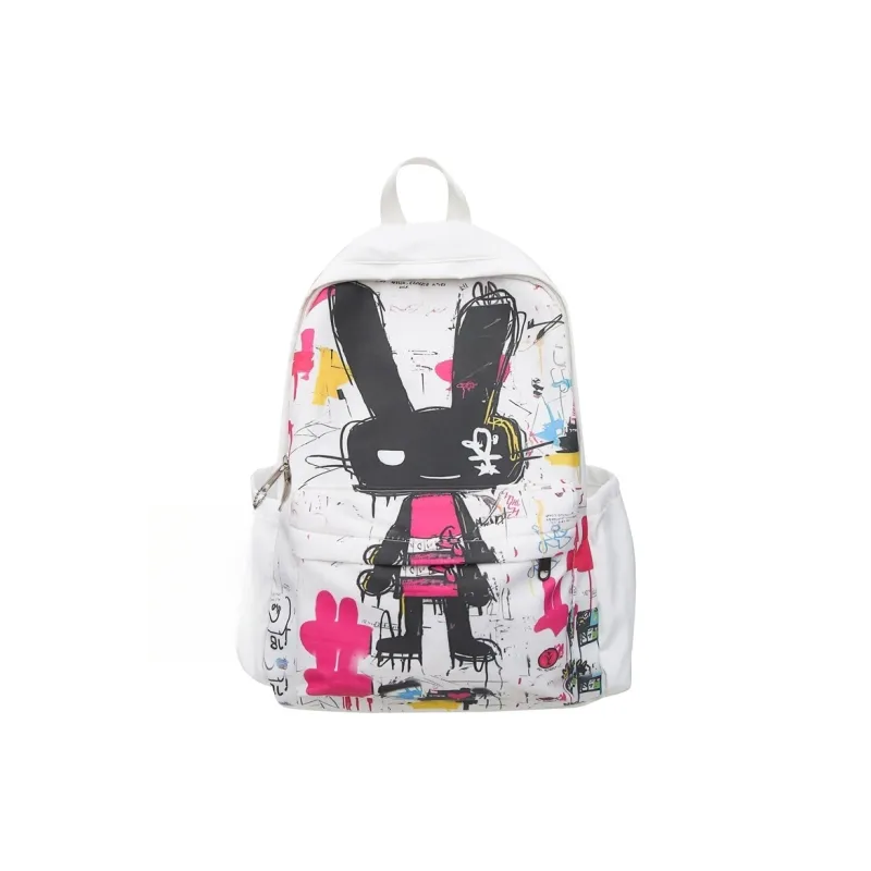 Vack Nylon Backpack Unisex Multicolor-8