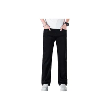 Jeep Outdoor Commute Summer Jeans Men's Black