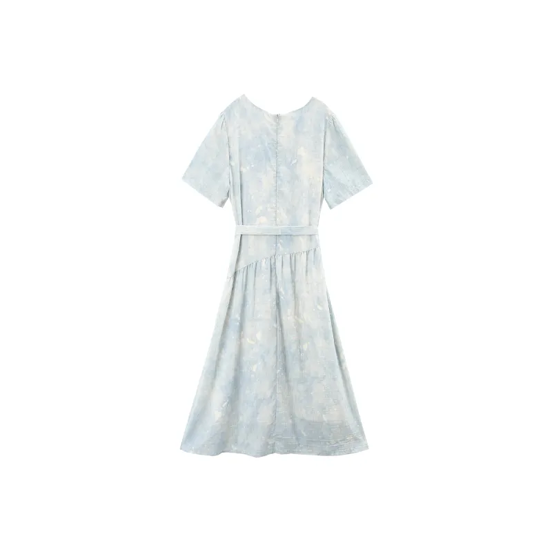 A Paradise For Awakening Short Sleeved Dress Women's-1