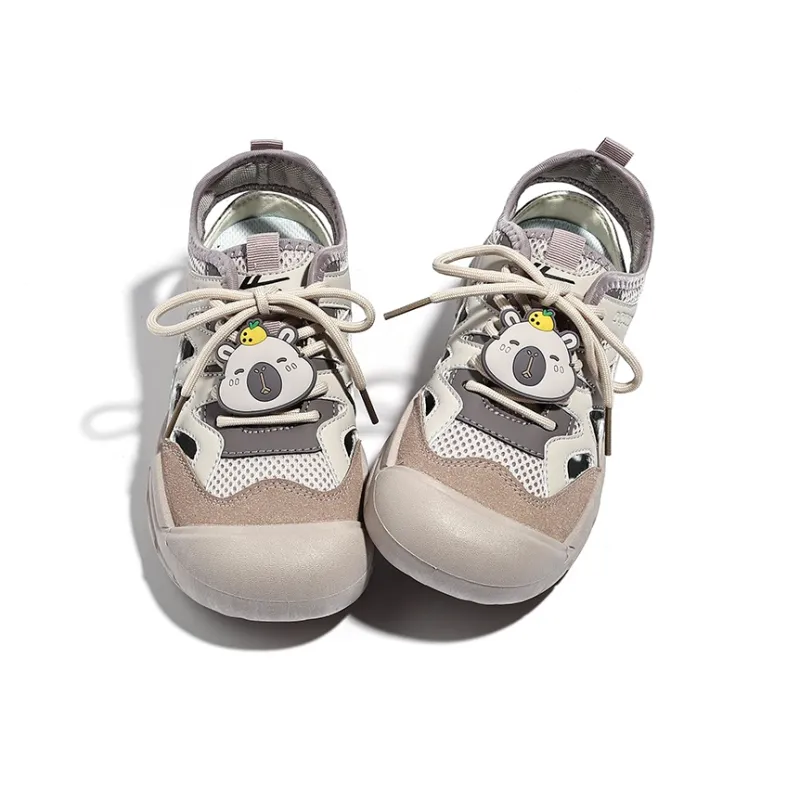 Warrior Abrasion Resistant Slip Resistant River Trekking Shoes Women's Brown Purple-4
