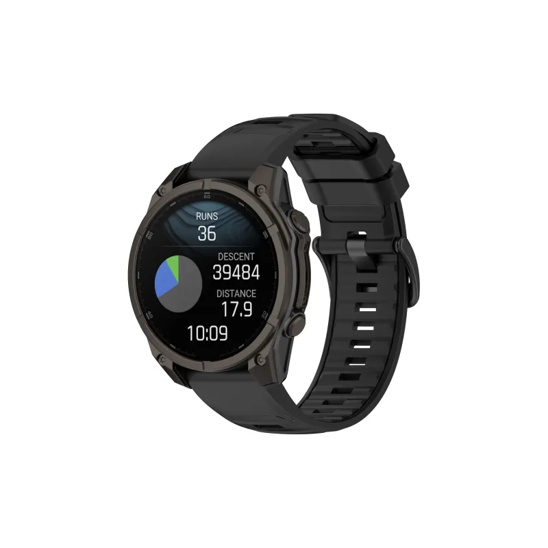 ZHENGGUANG Garmin Compatibility Watch Band Silicone Material-24