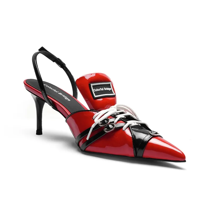 Colorful Bridge High Heels Women's-9