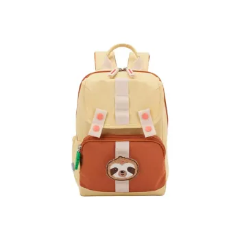 SAMSONITE Fabric Backpack Mini Kids' Brown Yellow