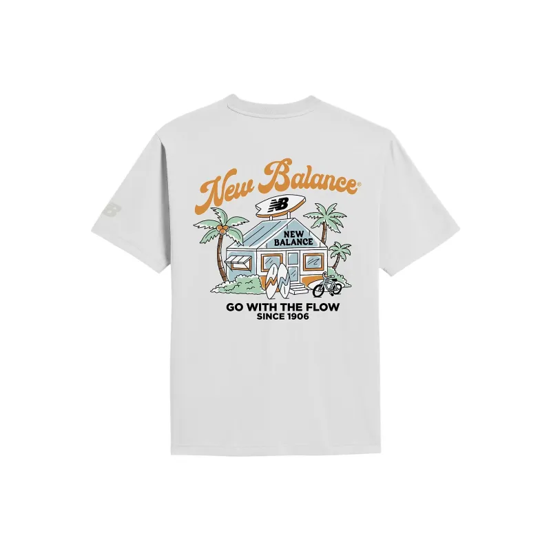 New Balance Surf Shop T Shirt Men's White-1