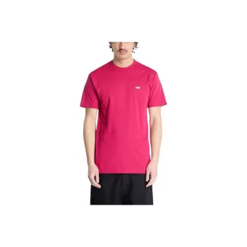 Vans T Shirts Men Burgundy