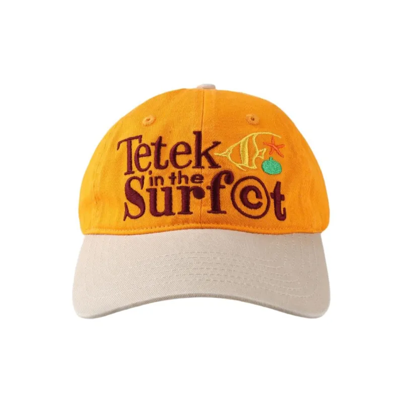 ARTEC Cotton Baseball Caps Unisex Orange/Pink-0