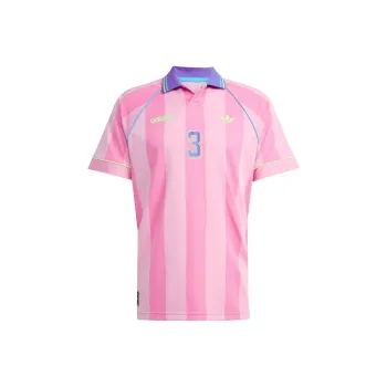 Adidas Originals Polo Shirt Men's Transparent Pink