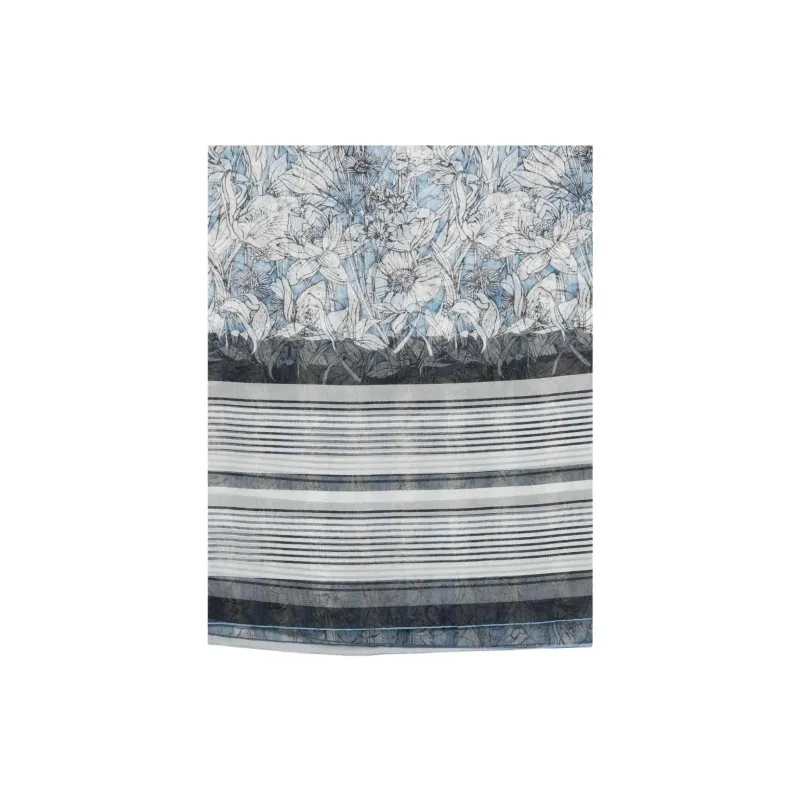 GUCCI Silk, Silk Scarves Women's Light Blue-1