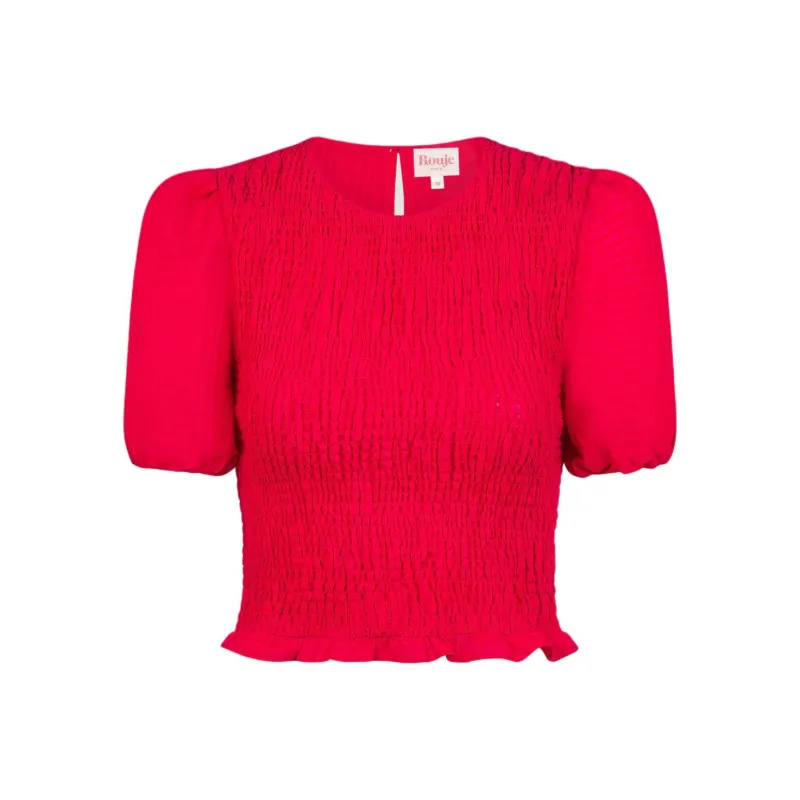 Rouje Lantern Sleeve T Shirt Women's-0