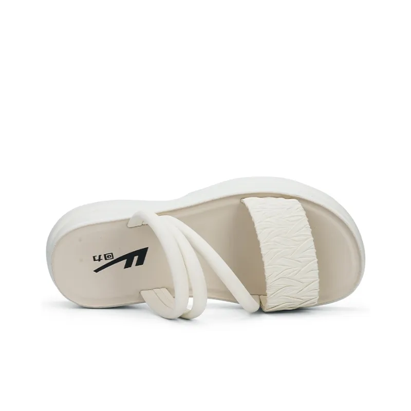 Warrior One Strap Sandals 3cm Women's Beige-2