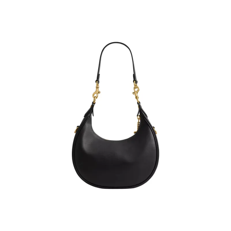 COACH JONIE Leather Shoulder Bag, Crossbody Bag, Handbag Trumpets Women's Black-2