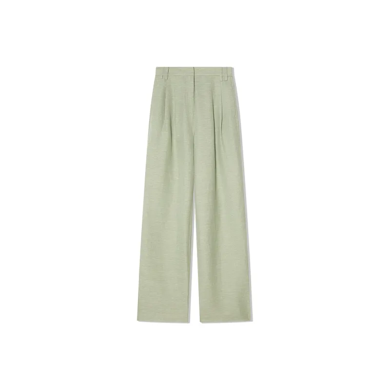 COVERINS Casual Pants Women's Moss Green-1