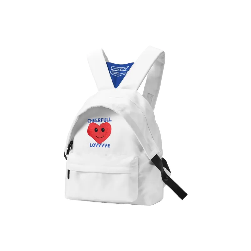 LOVVVVE PU Backpacks Regular Women's White-21