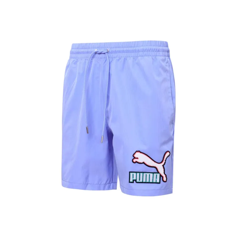 PUMA Casual Shorts Men Purple-0