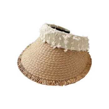 BOOLFEN Straw Woven Sun Protection Hats Women's