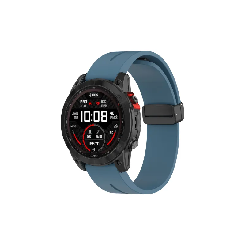 ZHENGGUANG Garmin Compatibility Watch Band Silicone Material-16