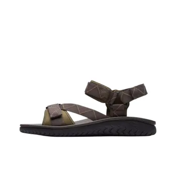 Clarks Wesley Trail Beach Sandals Men's Brown
