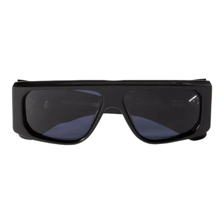 JACQUES MARIE MAGE Acetate Metal Square Sunglasses Unisex Black-0