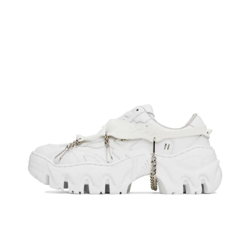 ROMBAUT Boccaccio II Low Top Chunky Sneakers Women's White-0