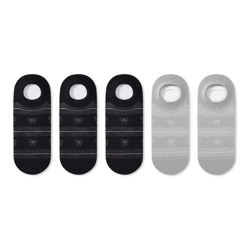 JIAZINI No Show Socks Women's 5 Pack-30