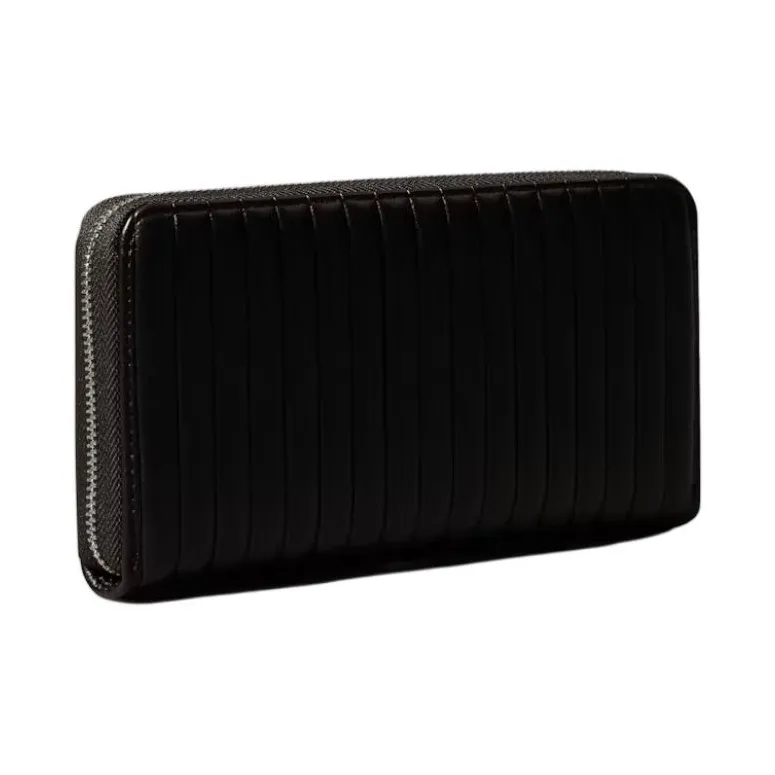 CALVIN KLEIN PU Polyurethane Wallet Tubas Women's Black-1