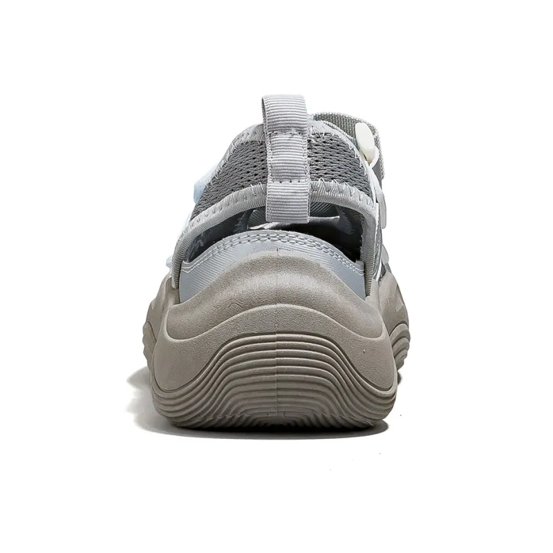 Warrior Breathable And Lightweight Low Top Casual Shoes Women's Gray Blue-3
