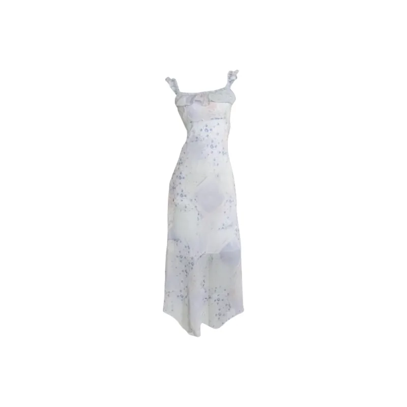 YGPRW Slip Dresses Women's Purple-0