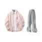 Pink+Gray Pants