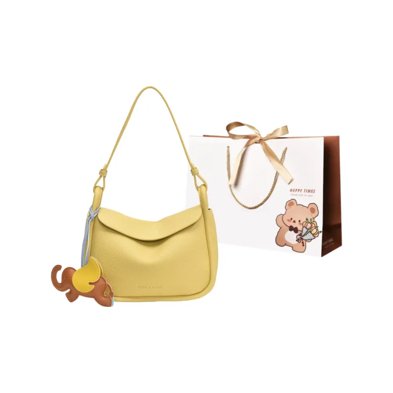 ERANGBEAR PU Crossbody Bag Women's Yellow/White/Black/Khaki/Red-0
