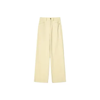 COVERINS Jeans Women's Light Yellow Green