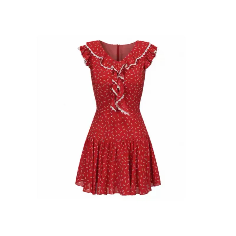 Udon House Short Sleeved Dress Women's-0