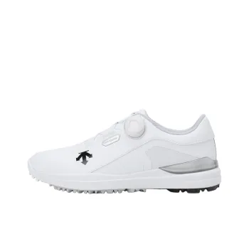 DESCENTE R90 Anti Slip Wear Resistant Low Top Golf Shoes Women's White