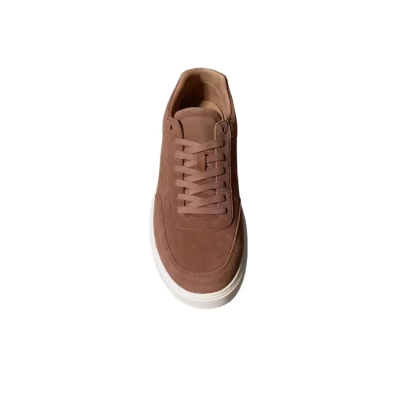 CALVIN KLEIN Low Top Skateboard Shoes Men's Brown-4