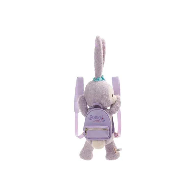 Disney Fabric Plush Toy Backpack Combo Set Unisex Purple-3