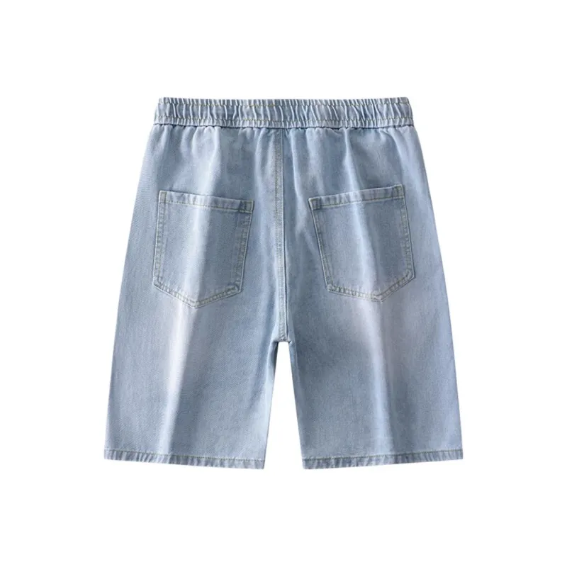 Teddy Bear Collection Denim Shorts Unisex-6