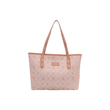 TOUTSEUL YOLO PU Tote Bag, Shopping Bag, Shoulder Bag Women's Blue/Pink/White/Black