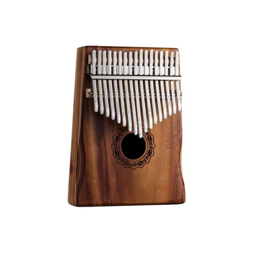 Hluru Huashu. Totem Kalimba 17 Tone, Walnut Wood Material, Box Style Thumb Piano